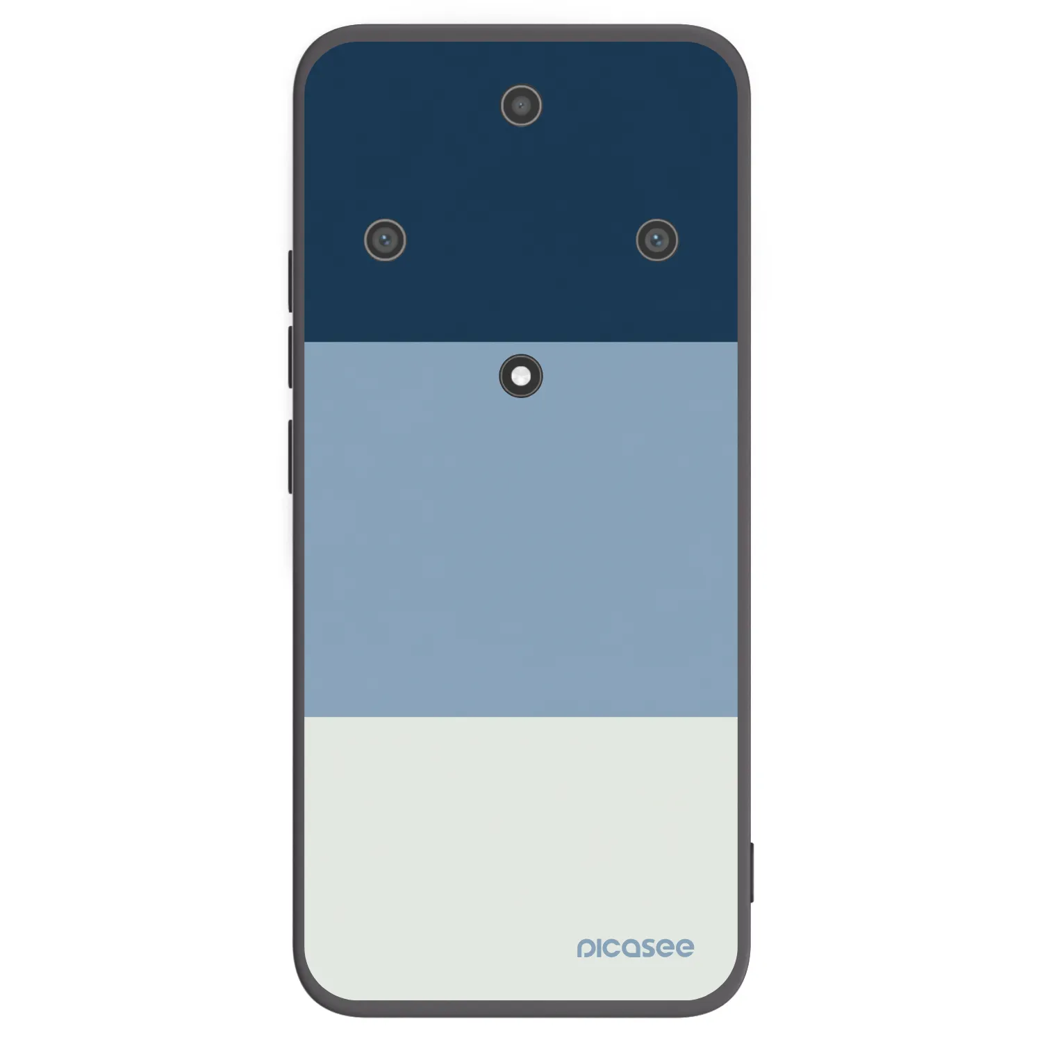 Picasee Μαύρη θήκη σιλικόνης για Honor Magic5 Lite 5G - Coastal Blue