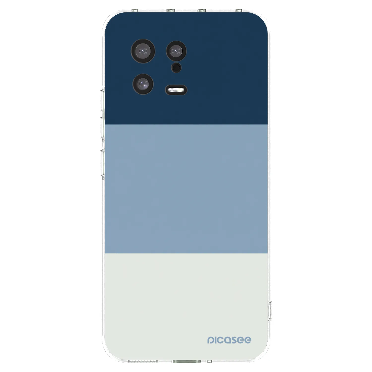 Picasee διαφανής θήκη σιλικόνης Xiaomi 13 - Coastal Blue