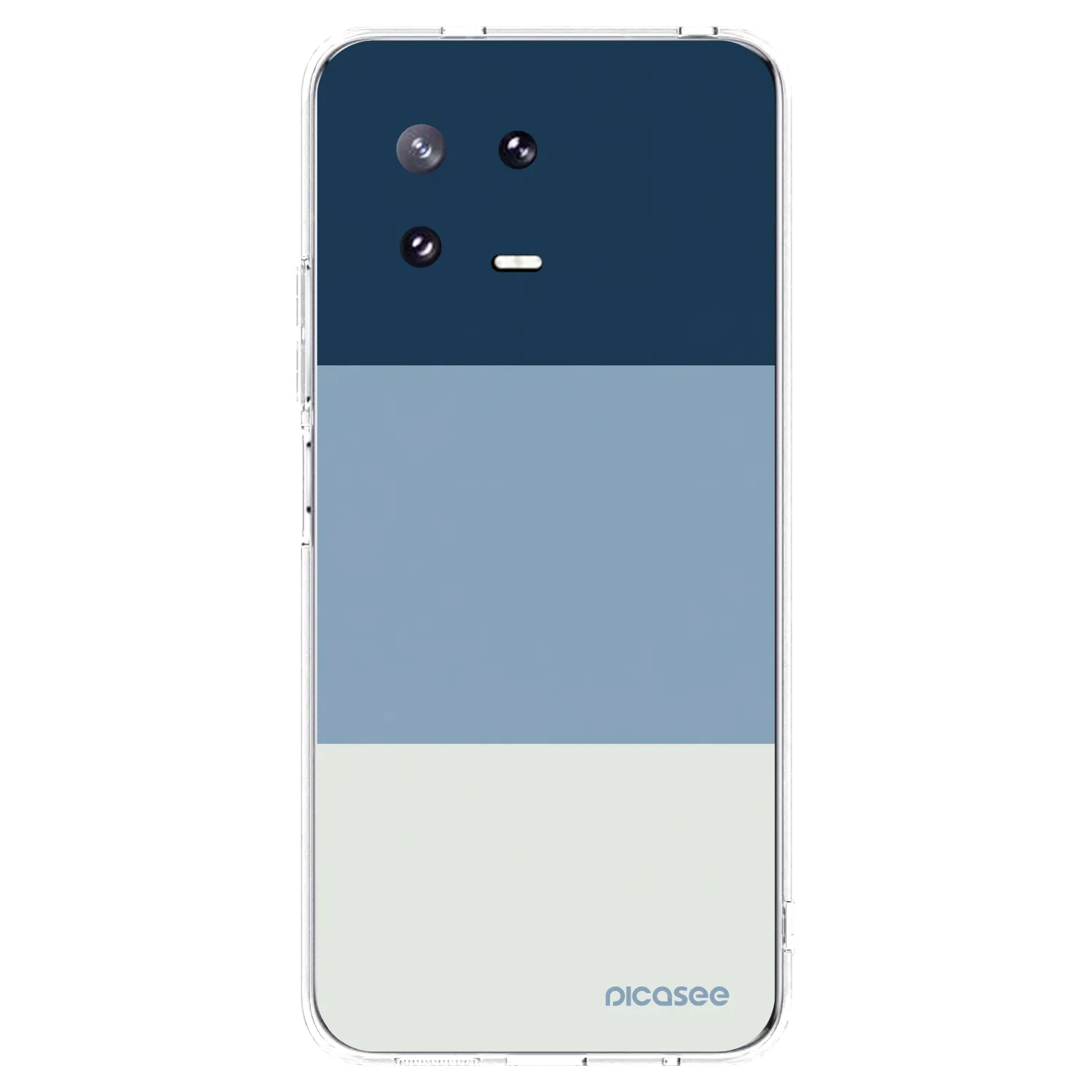 Picasee διαφανής θήκη σιλικόνης Xiaomi 13 Pro - Coastal Blue