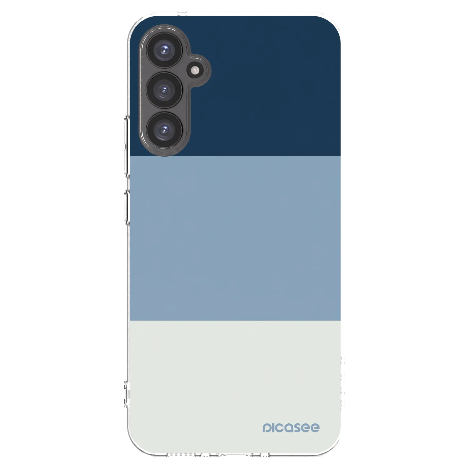 Picasee διαφανής θήκη σιλικόνης Samsung Galaxy A34 5G A346B - Coastal Blue