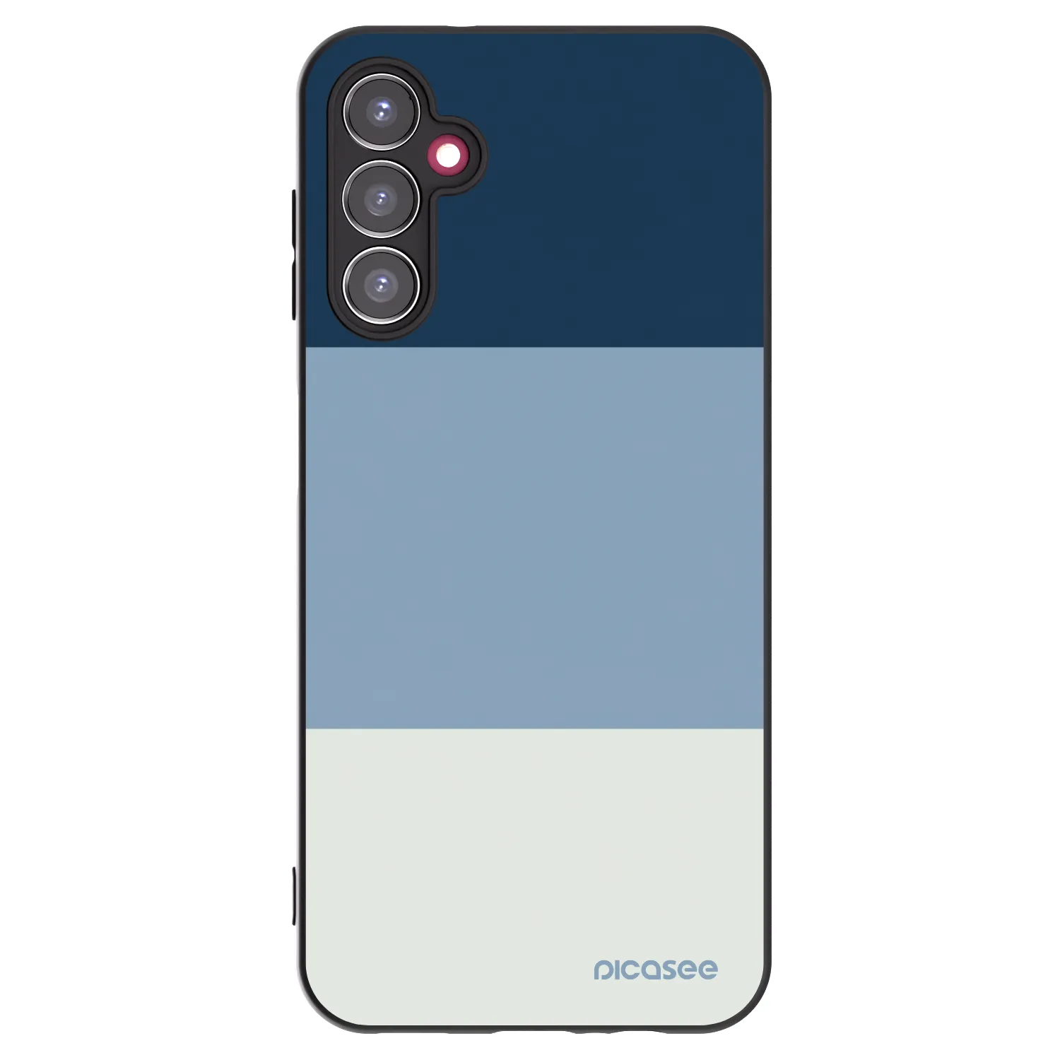 Picasee Μαύρη θήκη σιλικόνης για Samsung Galaxy A14 4G A145R - Coastal Blue