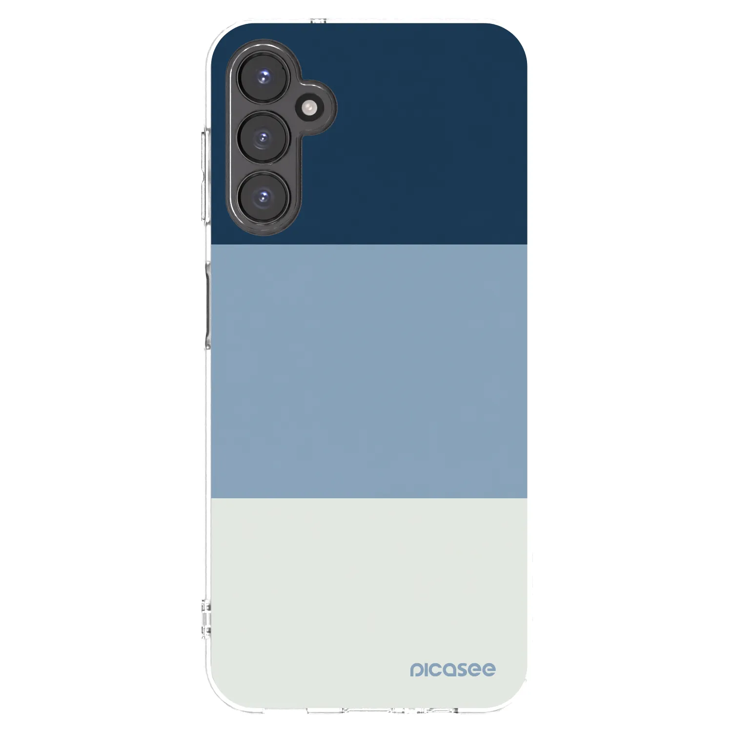 Picasee διαφανής θήκη σιλικόνης Samsung Galaxy A14 5G A146P - Coastal Blue
