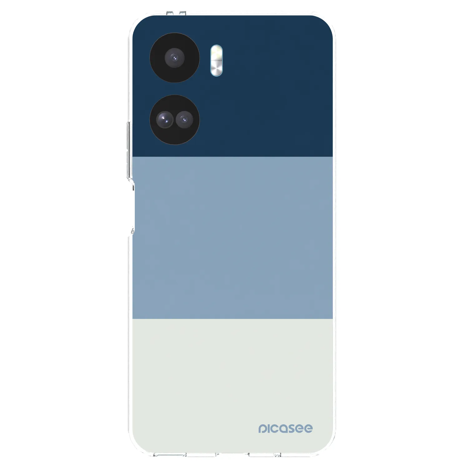 Picasee διαφανής θήκη σιλικόνης Honor 90 Lite 5G - Coastal Blue