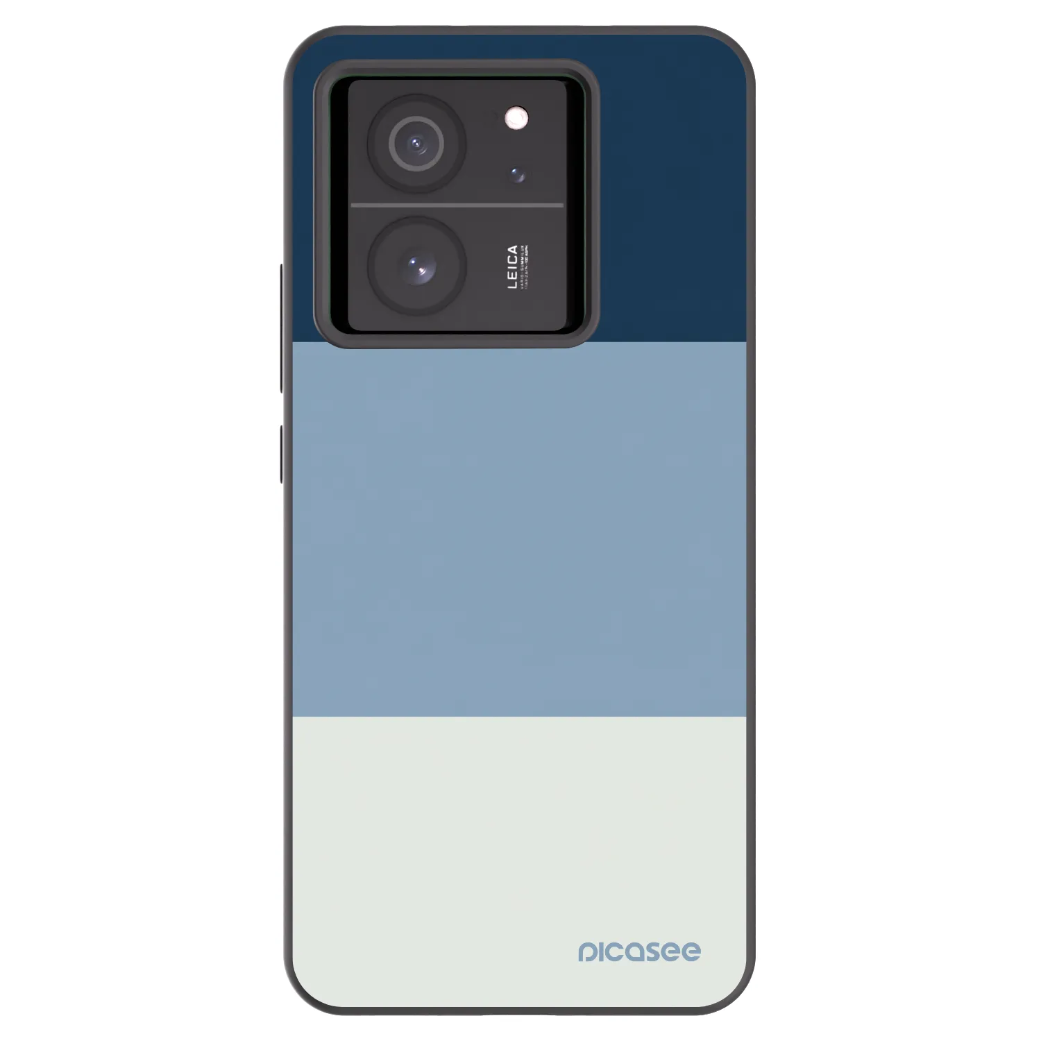Picasee Μαύρη θήκη σιλικόνης για Xiaomi 13T Pro - Coastal Blue