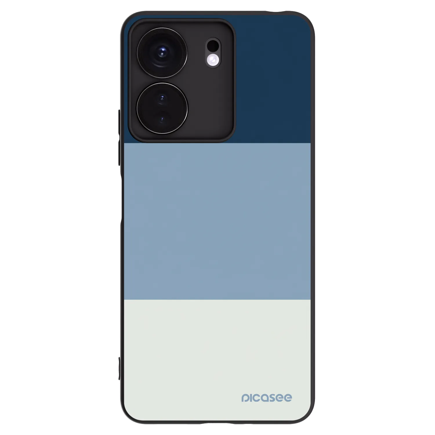 Picasee Μαύρη θήκη σιλικόνης για Xiaomi Redmi 13C 4G - Coastal Blue