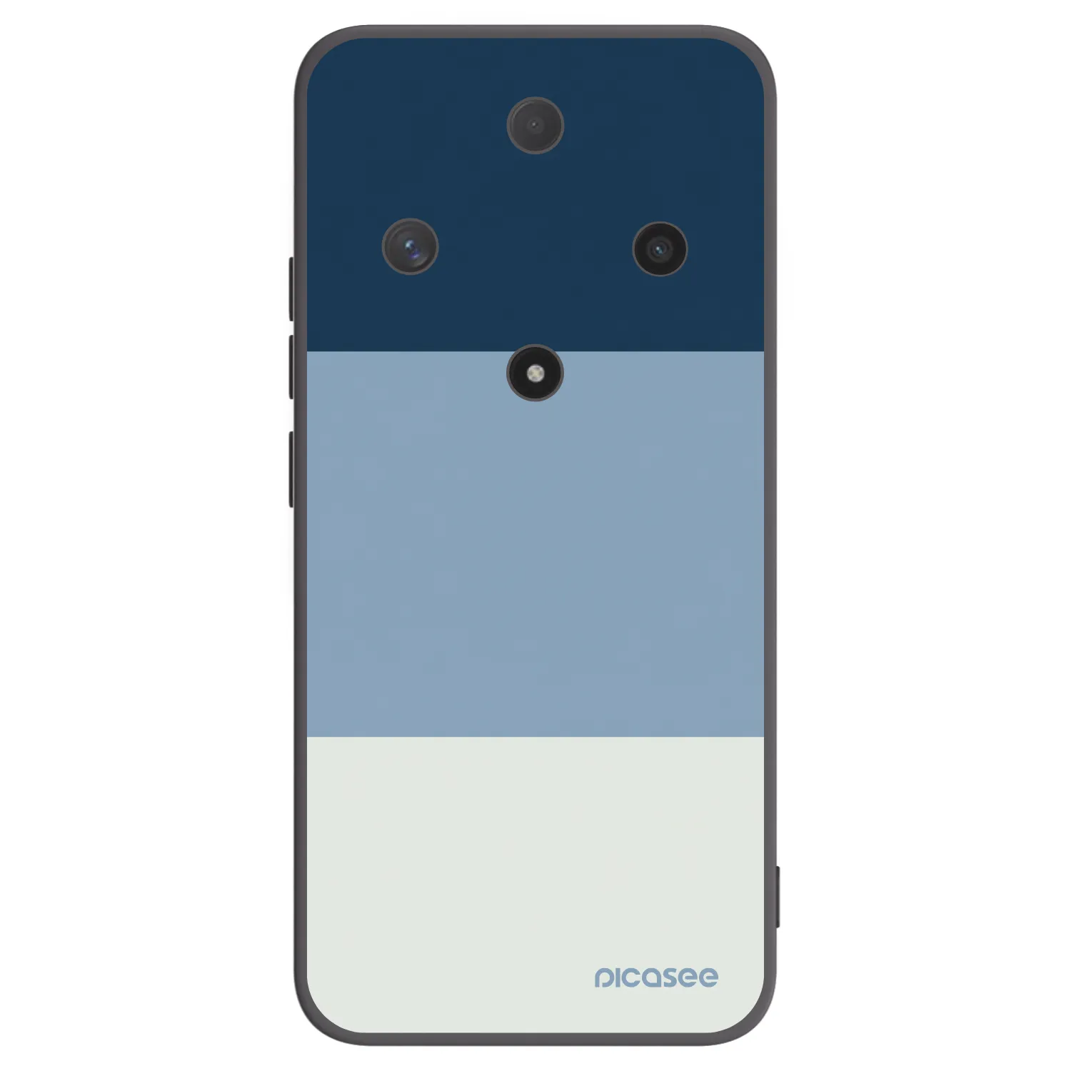 Picasee Μαύρη θήκη σιλικόνης για Honor Magic6 Lite 5G - Coastal Blue