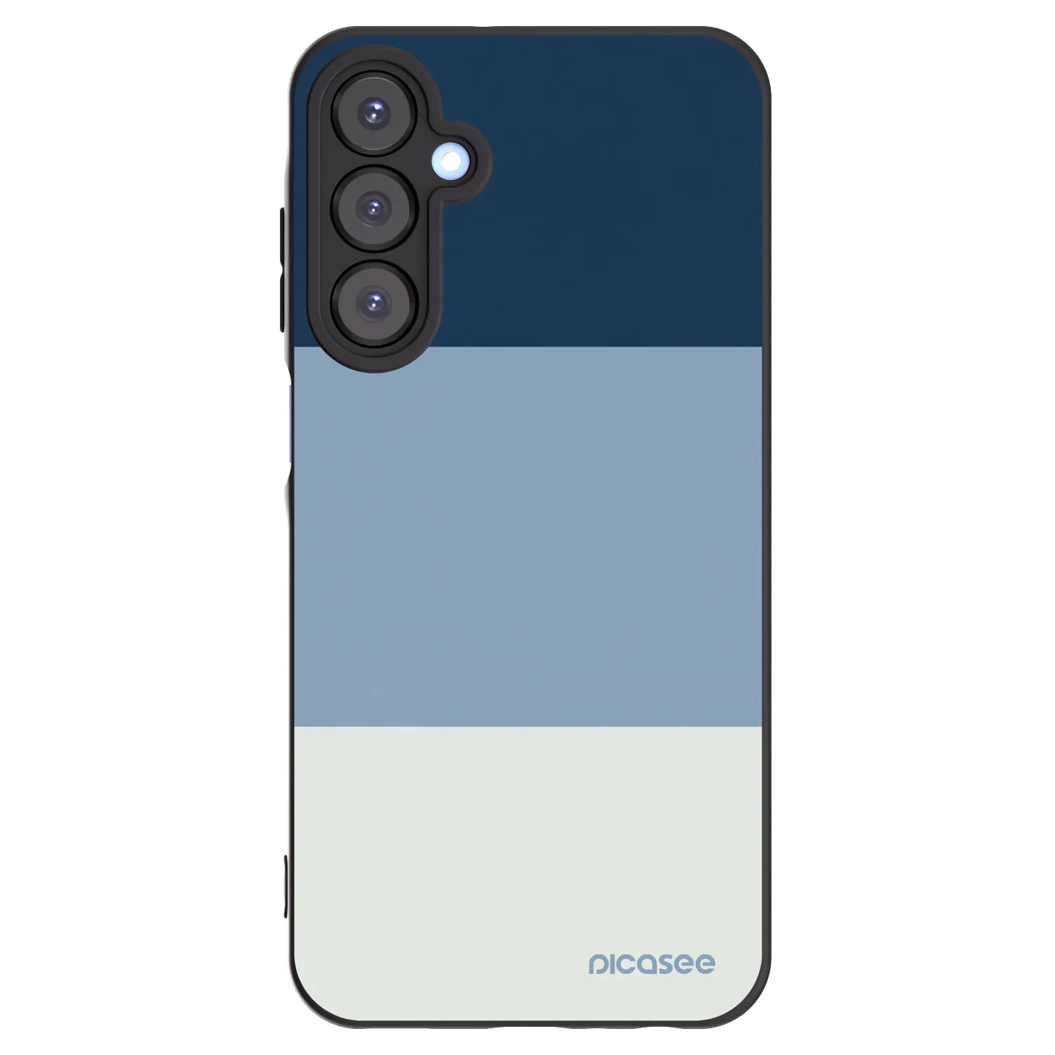 Picasee Μαύρη θήκη σιλικόνης για Samsung Galaxy A25 A256B 5G - Coastal Blue