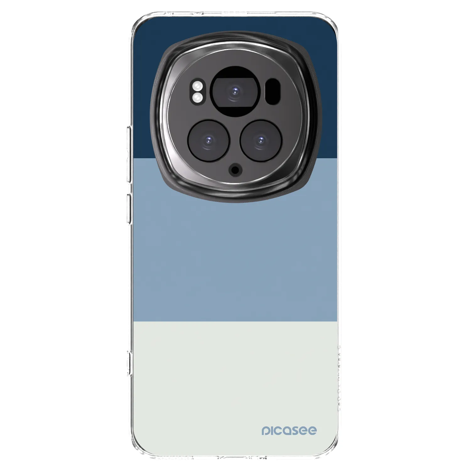 Picasee διαφανής θήκη σιλικόνης Honor Magic6 Pro - Coastal Blue