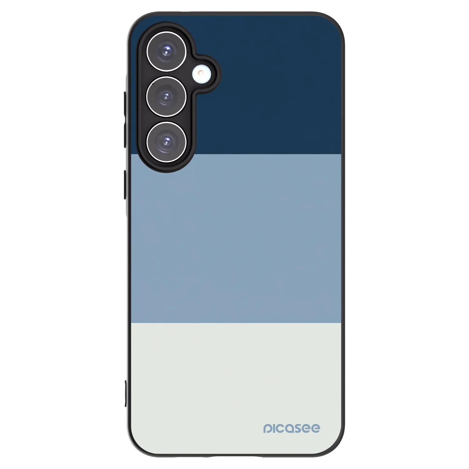Picasee Μαύρη θήκη σιλικόνης για Samsung Galaxy A55 5G A556B - Coastal Blue