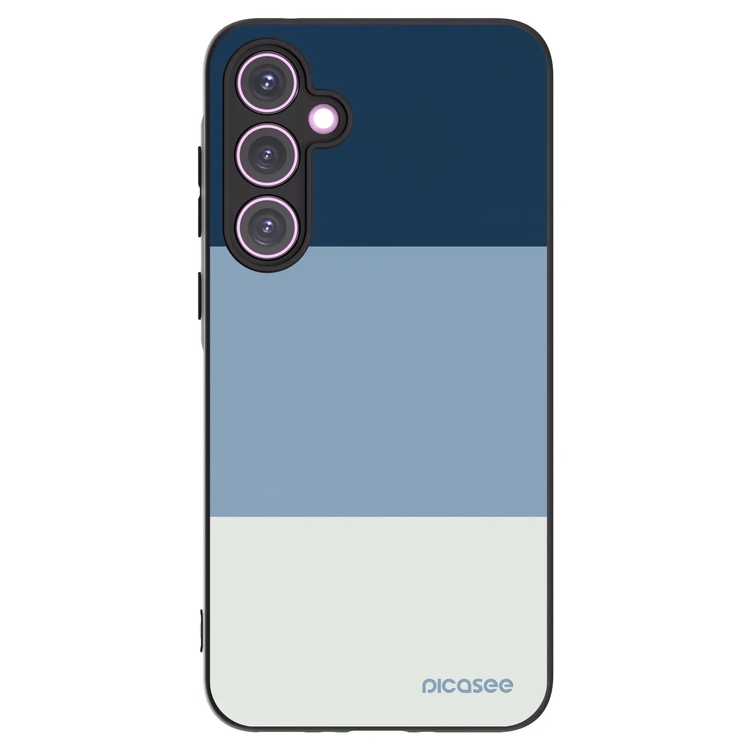 Picasee Μαύρη θήκη σιλικόνης για Samsung Galaxy A35 5G A356B - Coastal Blue