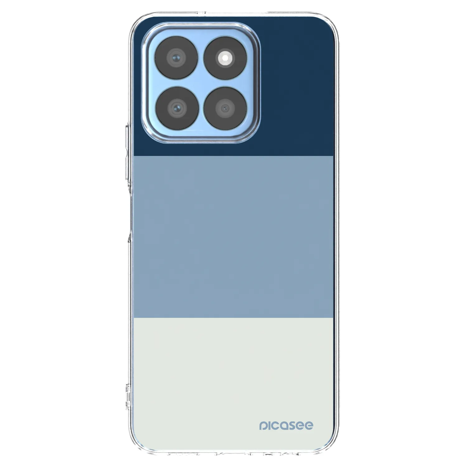 Picasee διαφανής θήκη σιλικόνης Honor X8b - Coastal Blue