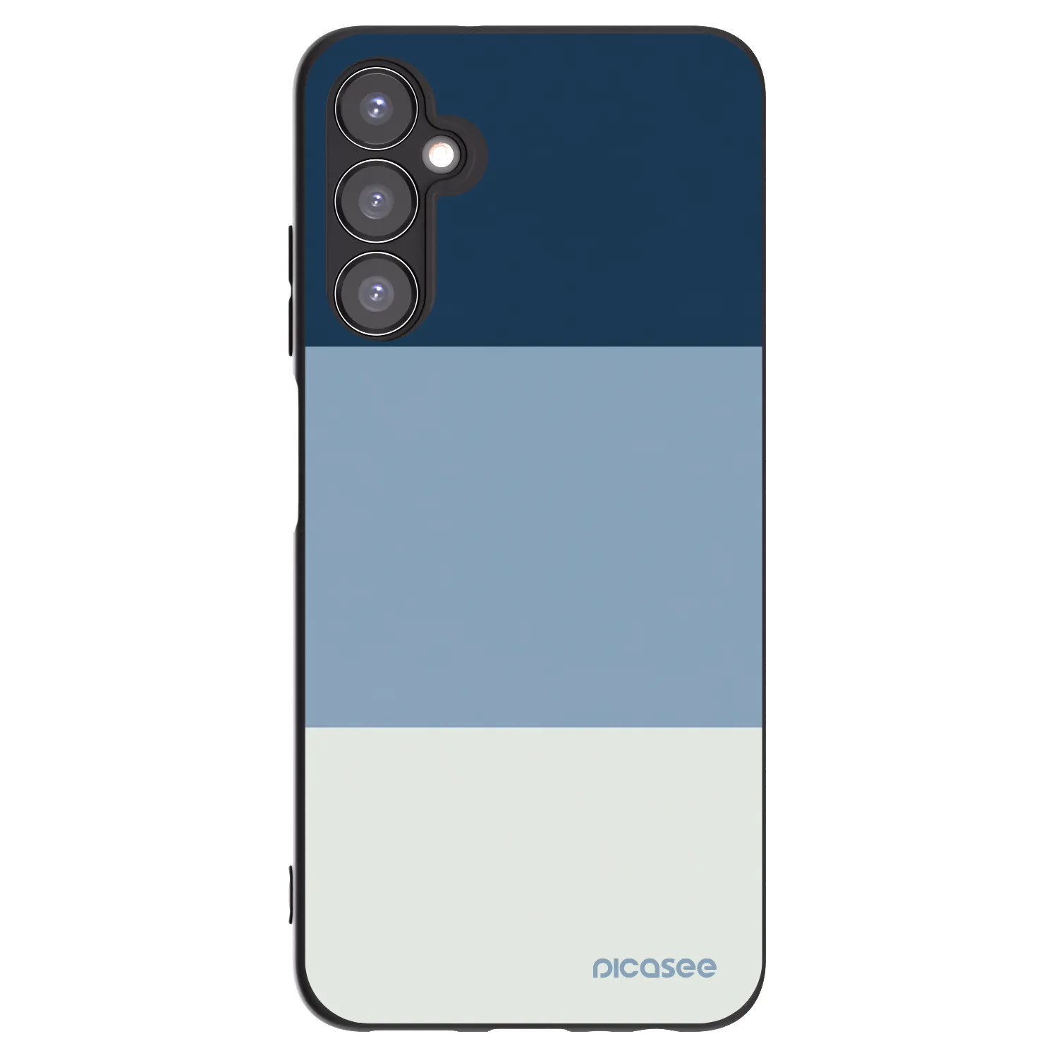 Picasee Μαύρη θήκη σιλικόνης για Samsung Galaxy A05s A057G - Coastal Blue