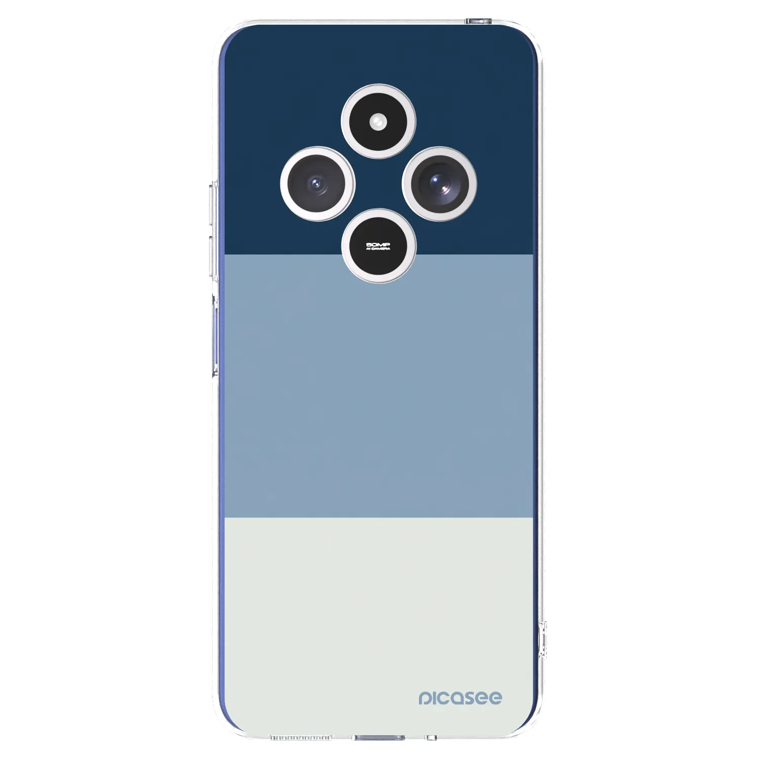Picasee διαφανής θήκη σιλικόνης Xiaomi Redmi 14C - Coastal Blue