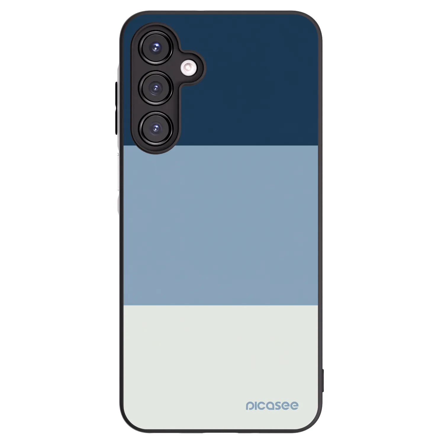 Picasee Μαύρη θήκη σιλικόνης για Samsung Galaxy A16 5G - Coastal Blue