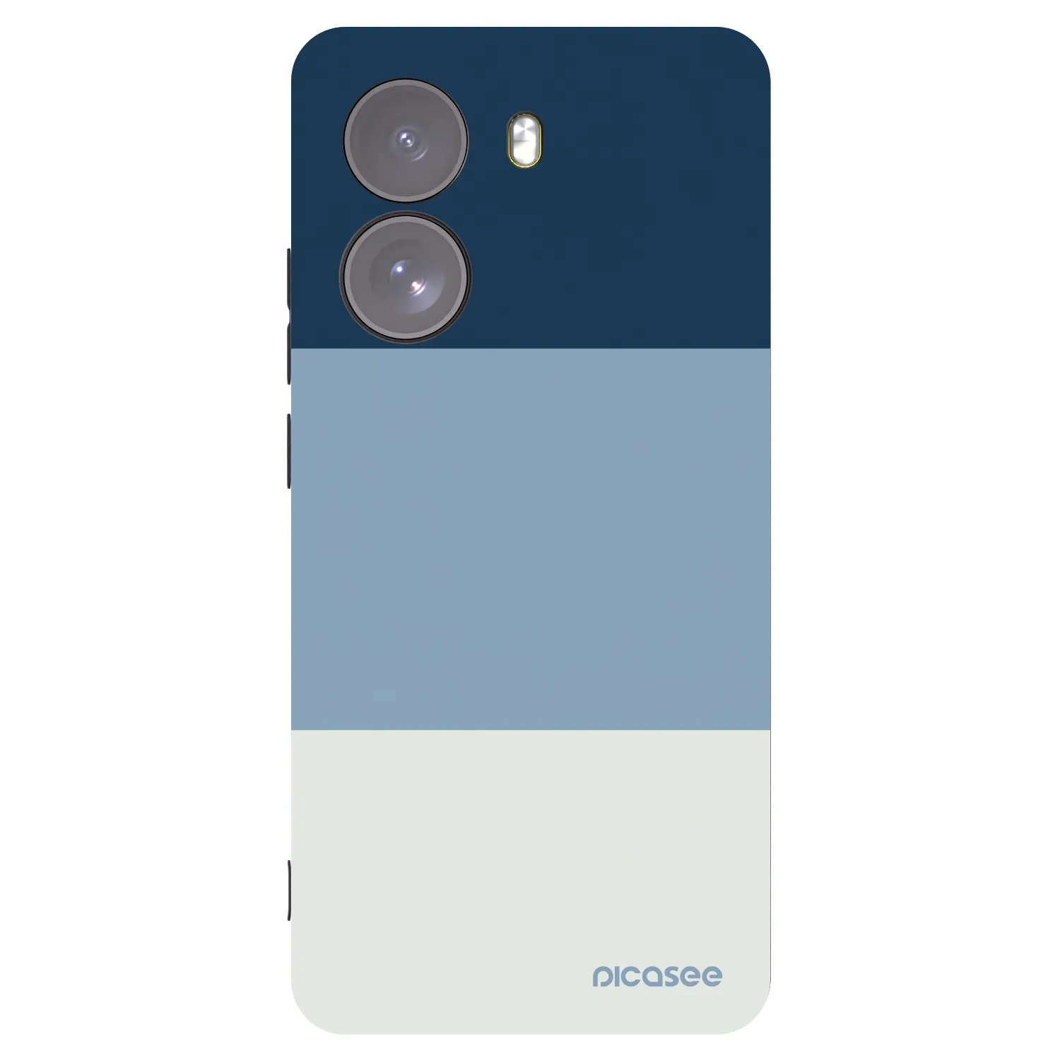 Picasee Μαύρη θήκη σιλικόνης για Xiaomi Poco X7 - Coastal Blue