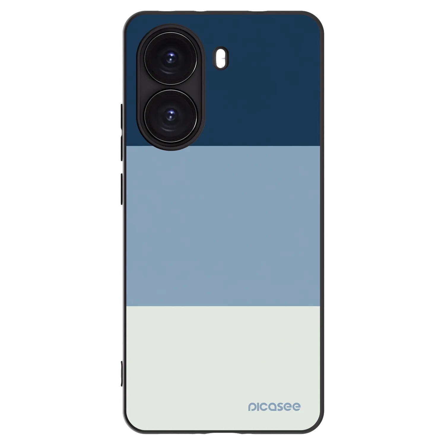 Picasee Μαύρη θήκη σιλικόνης για Xiaomi Poco X7 Pro 5G - Coastal Blue