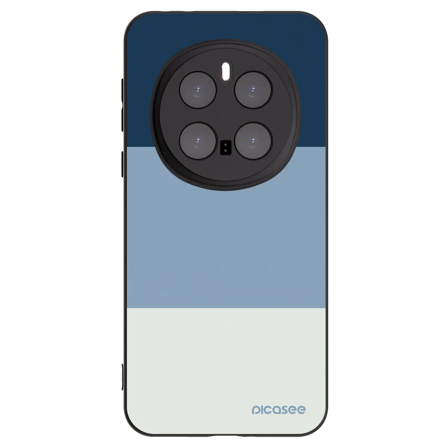 Picasee Μαύρη θήκη σιλικόνης για Honor Magic7 Pro 5G - Coastal Blue
