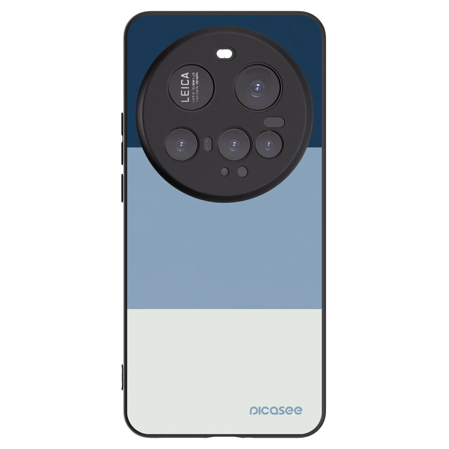 Picasee Μαύρη θήκη σιλικόνης για Xiaomi 15 Ultra - Coastal Blue