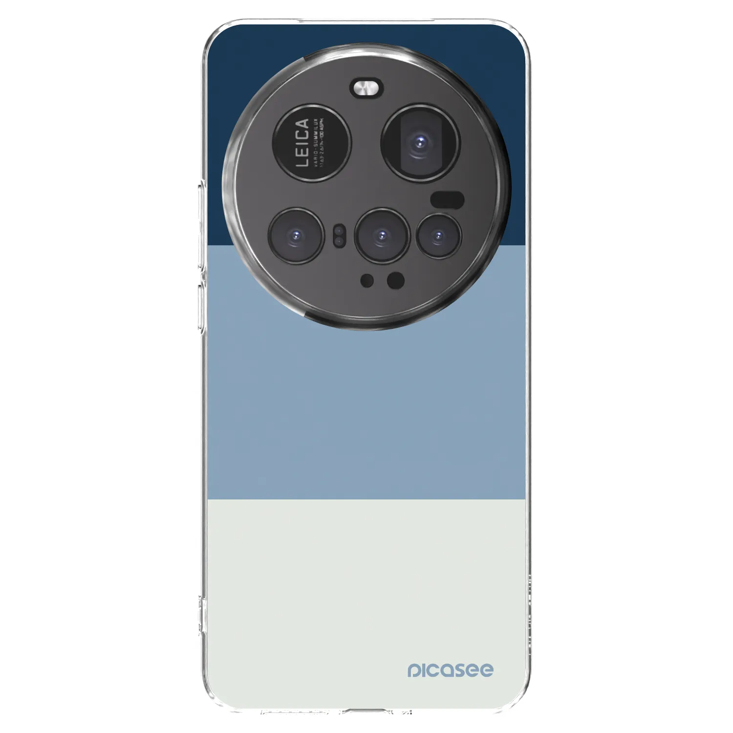 Picasee διαφανής θήκη σιλικόνης Xiaomi 15 Ultra - Coastal Blue