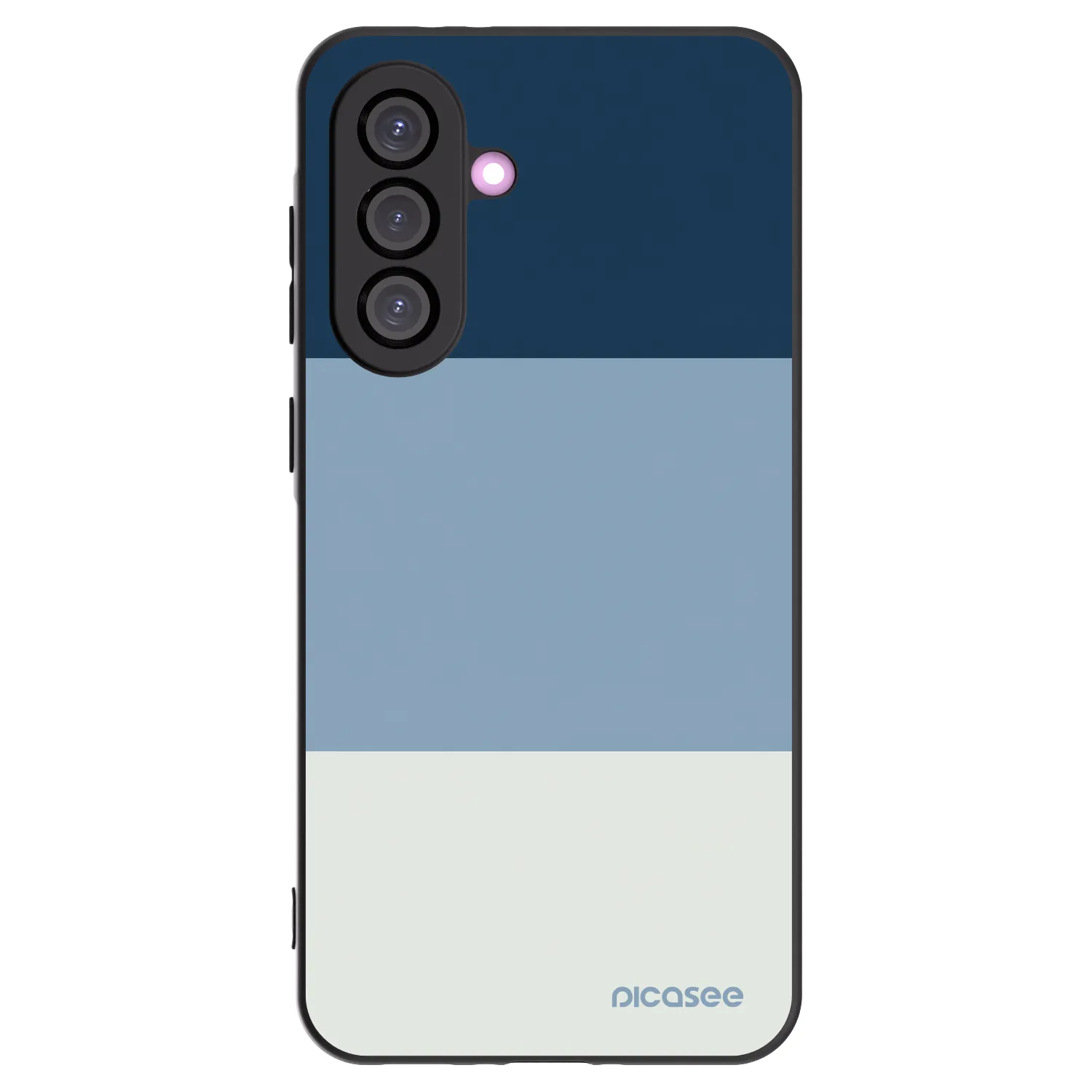 Picasee Μαύρη θήκη σιλικόνης για Samsung Galaxy A36 5G - Coastal Blue