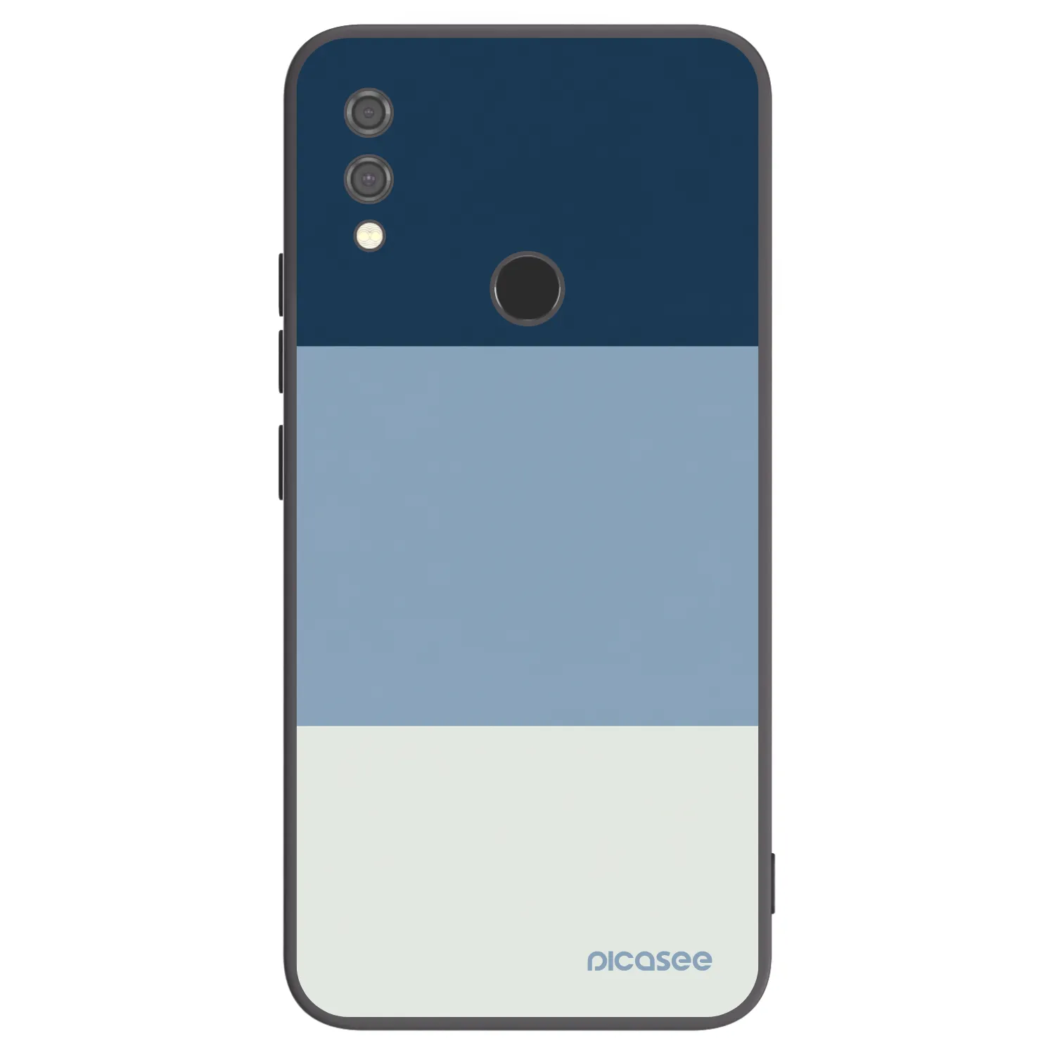 Picasee Μαύρη θήκη σιλικόνης για Xiaomi Redmi Note 7 - Coastal Blue