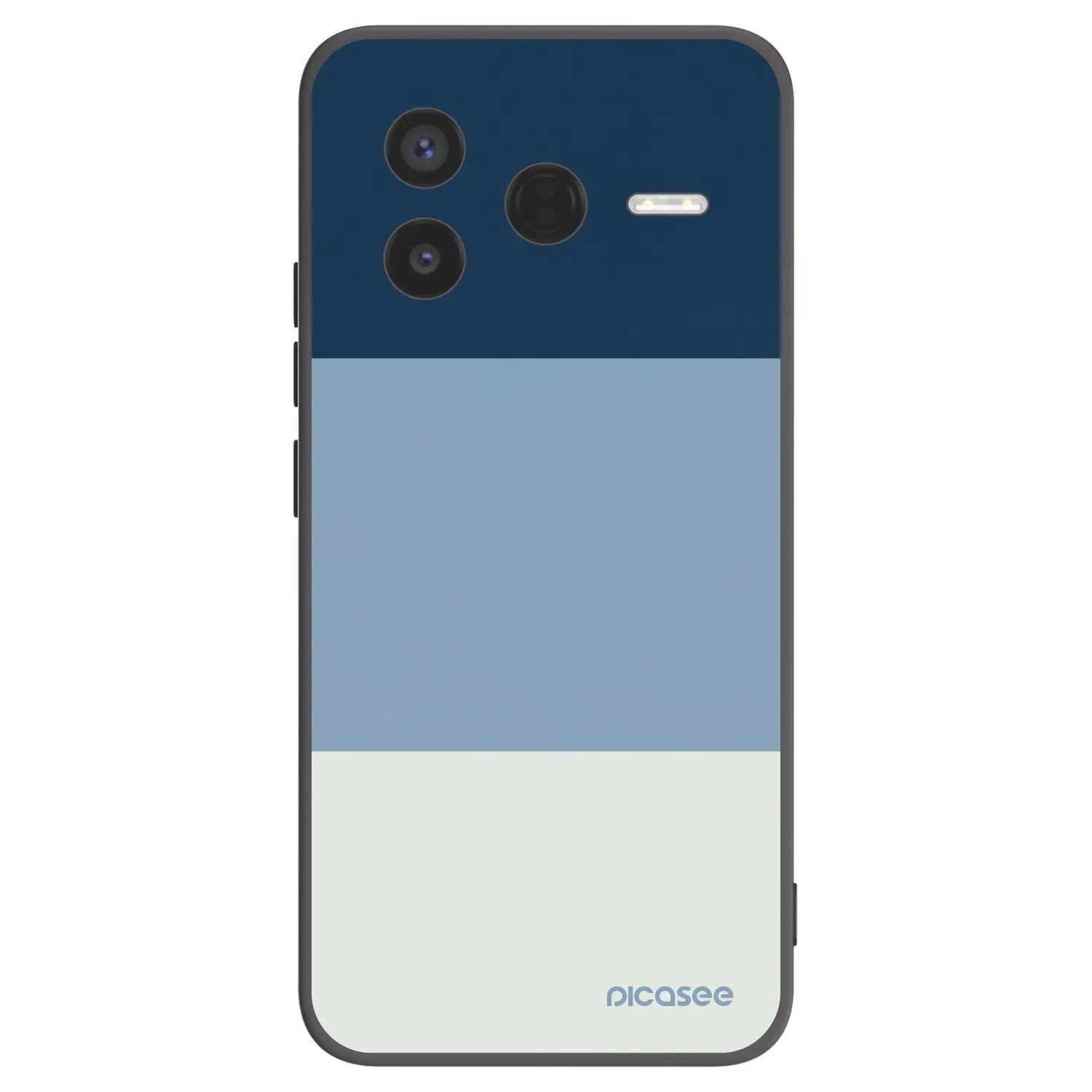 Picasee Μαύρη θήκη σιλικόνης για Xiaomi Poco F7 Pro 5G - Coastal Blue