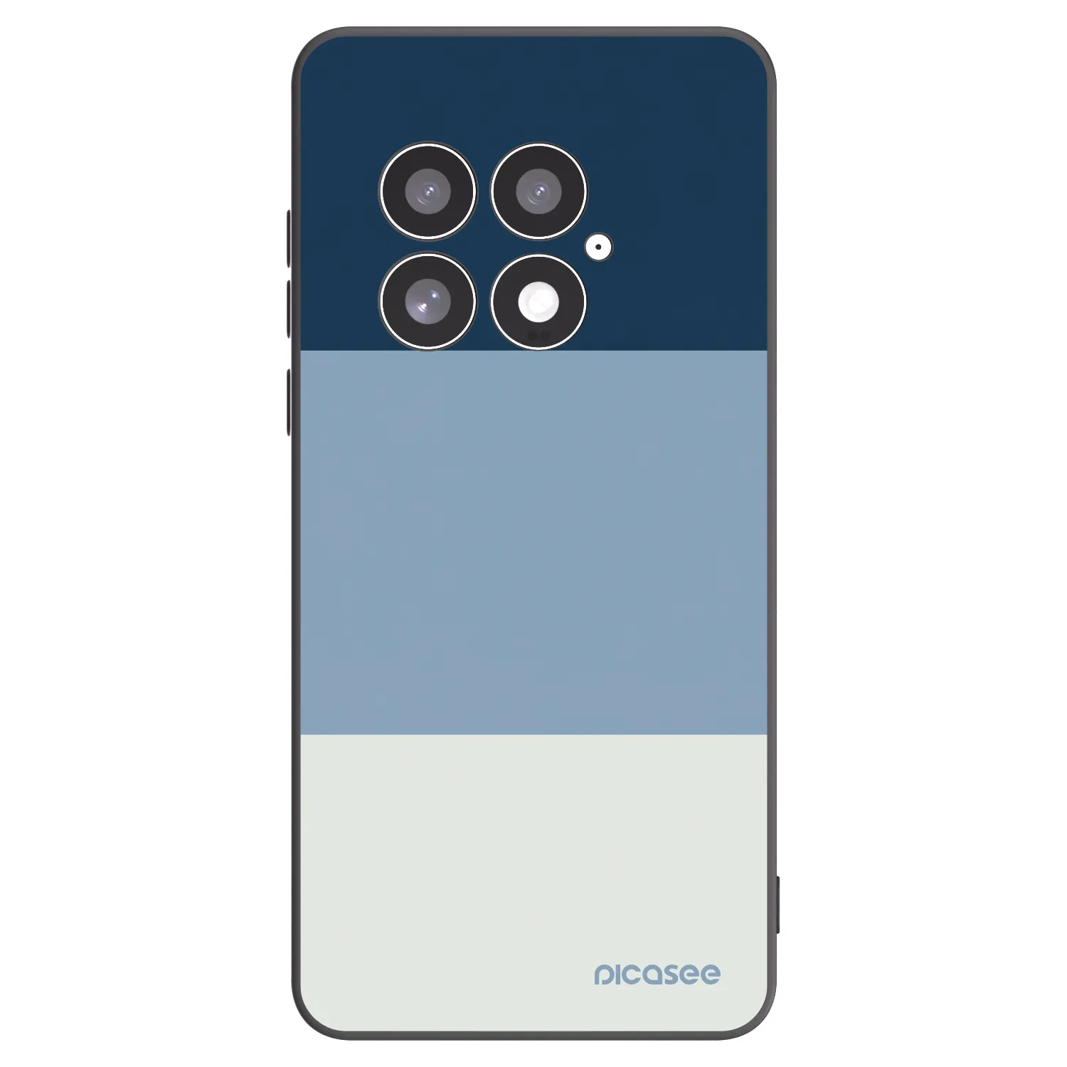 Picasee Μαύρη θήκη σιλικόνης για OnePlus 13 5G - Coastal Blue