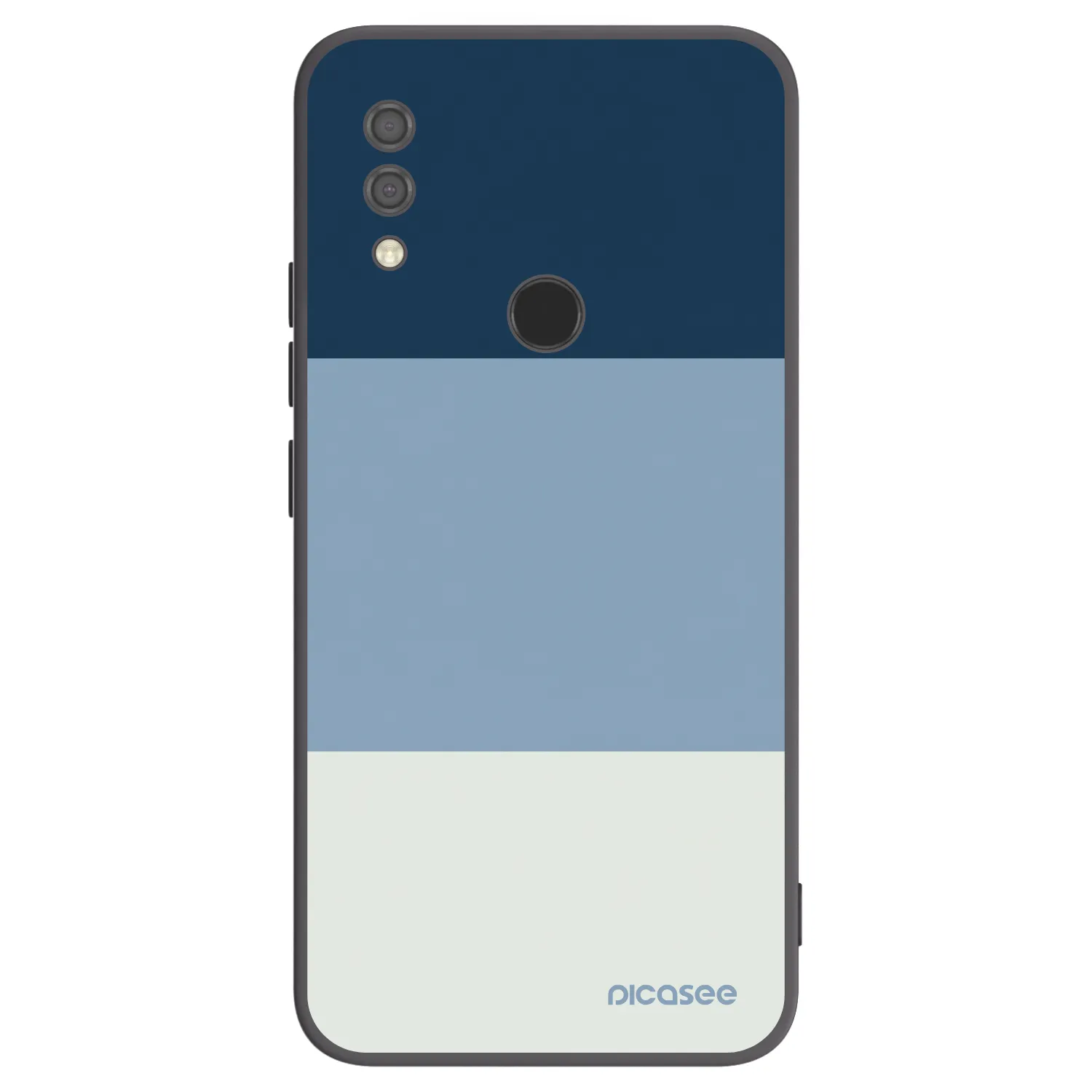 Picasee Μαύρη θήκη σιλικόνης για Xiaomi Redmi 7 - Coastal Blue