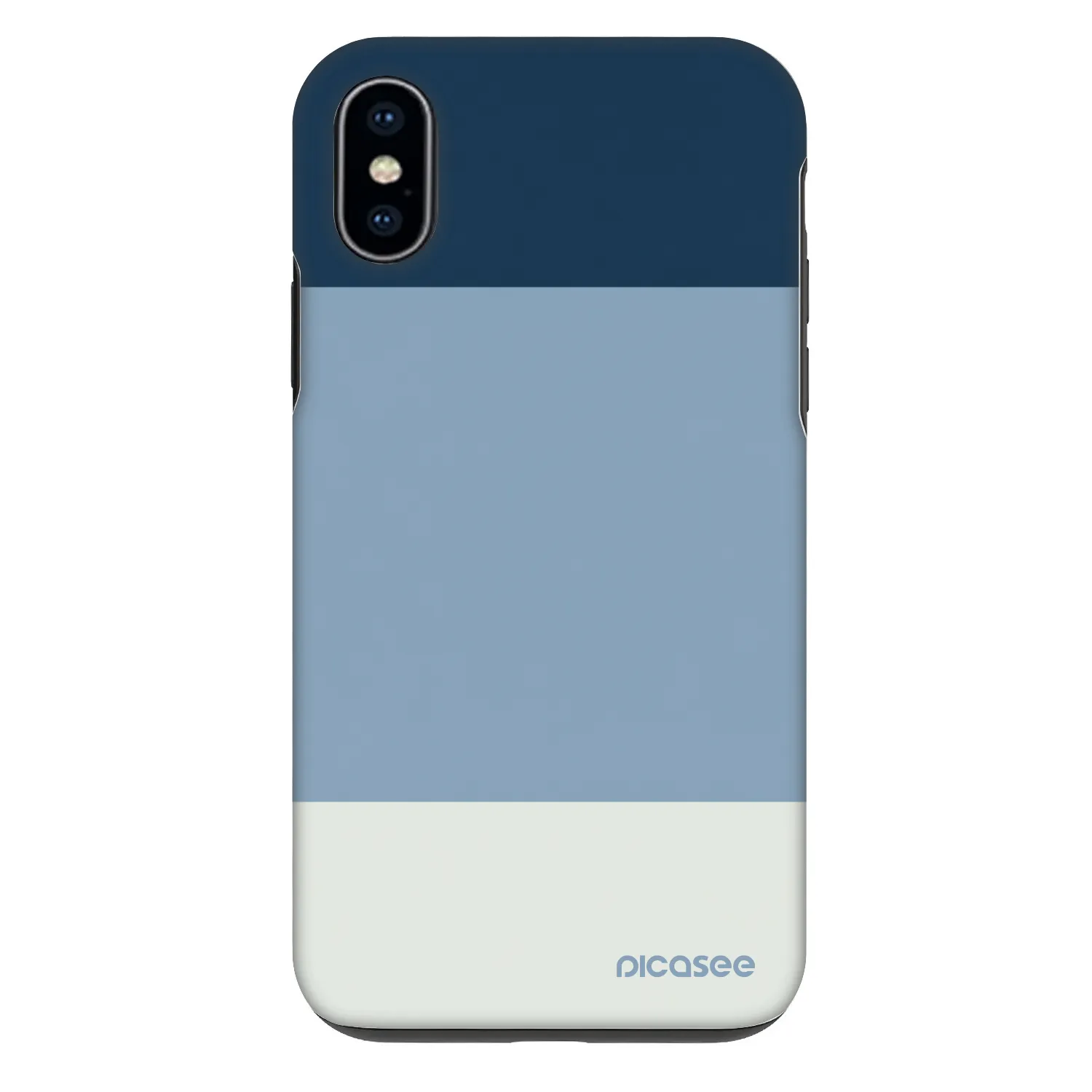Picasee Fashion Case για Apple iPhone X/XS - Coastal Blue