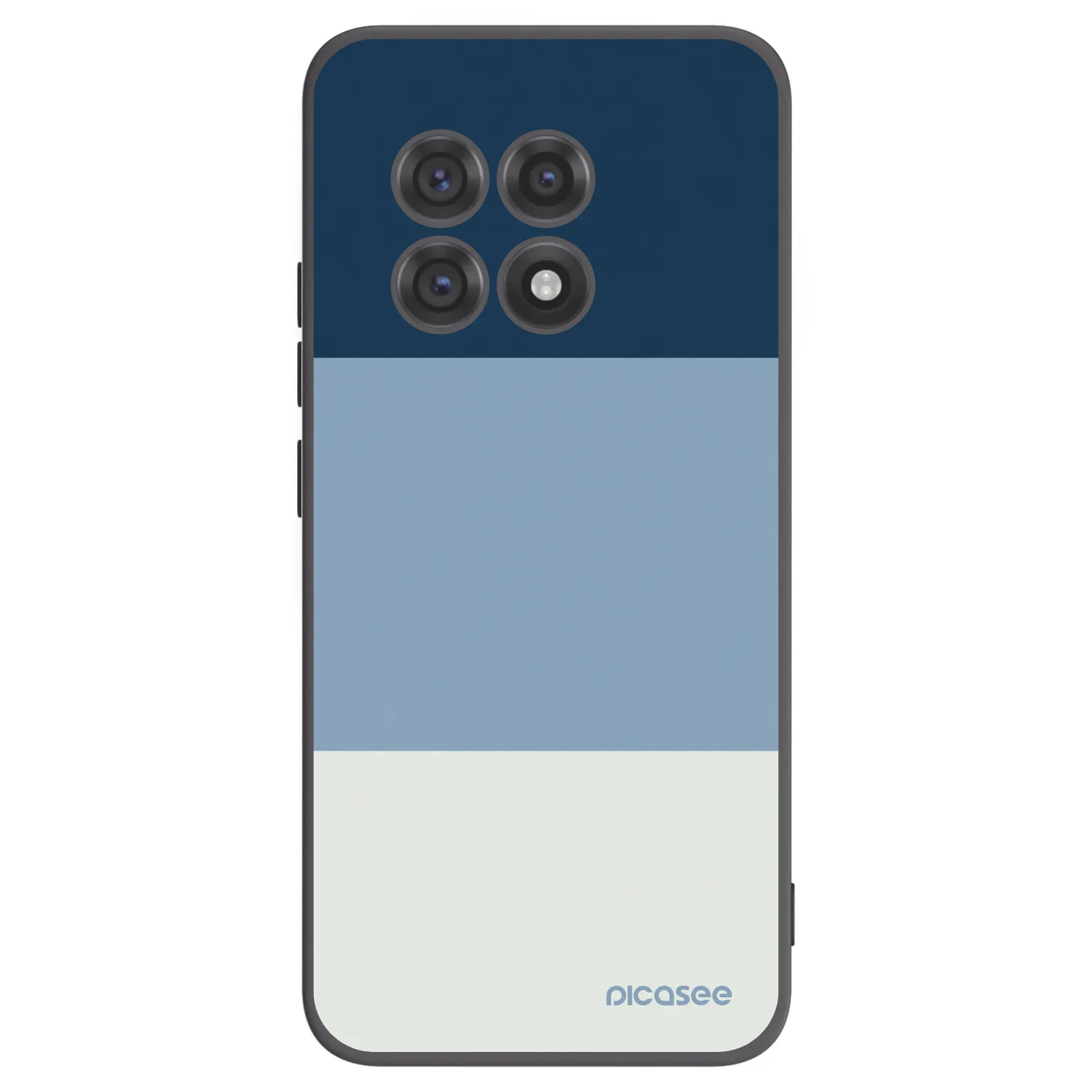 Picasee Μαύρη θήκη σιλικόνης για OnePlus 13R 5G - Coastal Blue