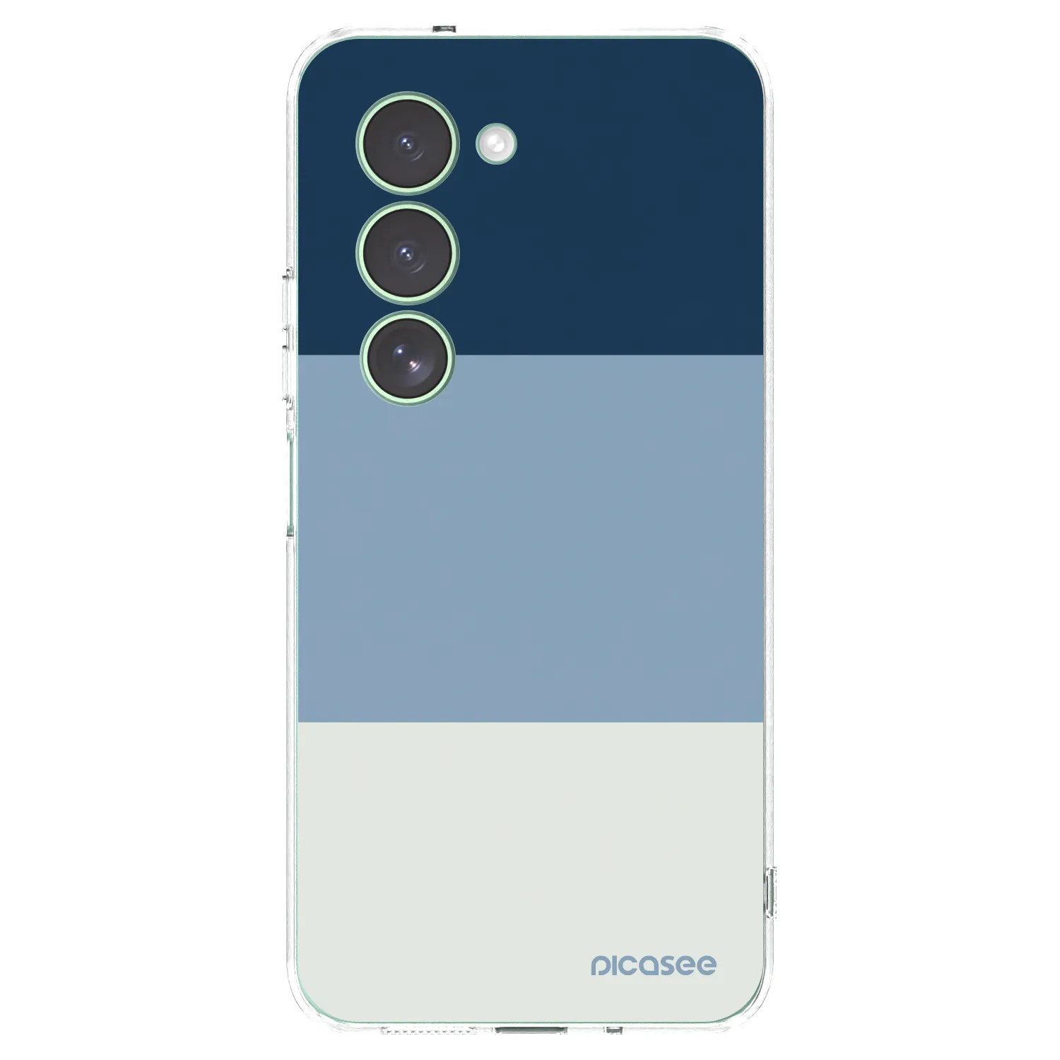 Picasee διαφανής θήκη σιλικόνης Xiaomi Redmi 15 5G - Coastal Blue