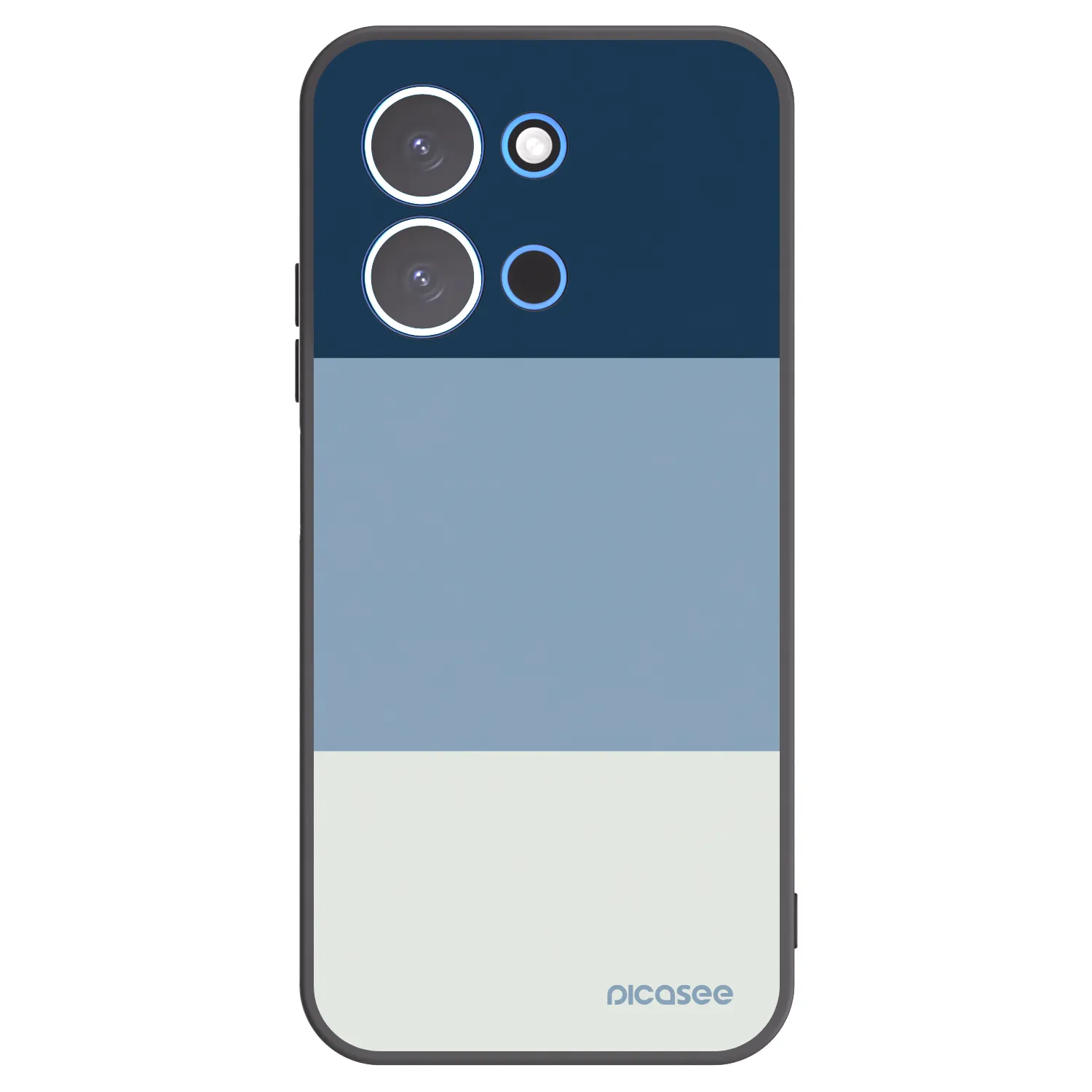 Picasee Μαύρη θήκη σιλικόνης για Xiaomi Redmi 15C 4G - Coastal Blue