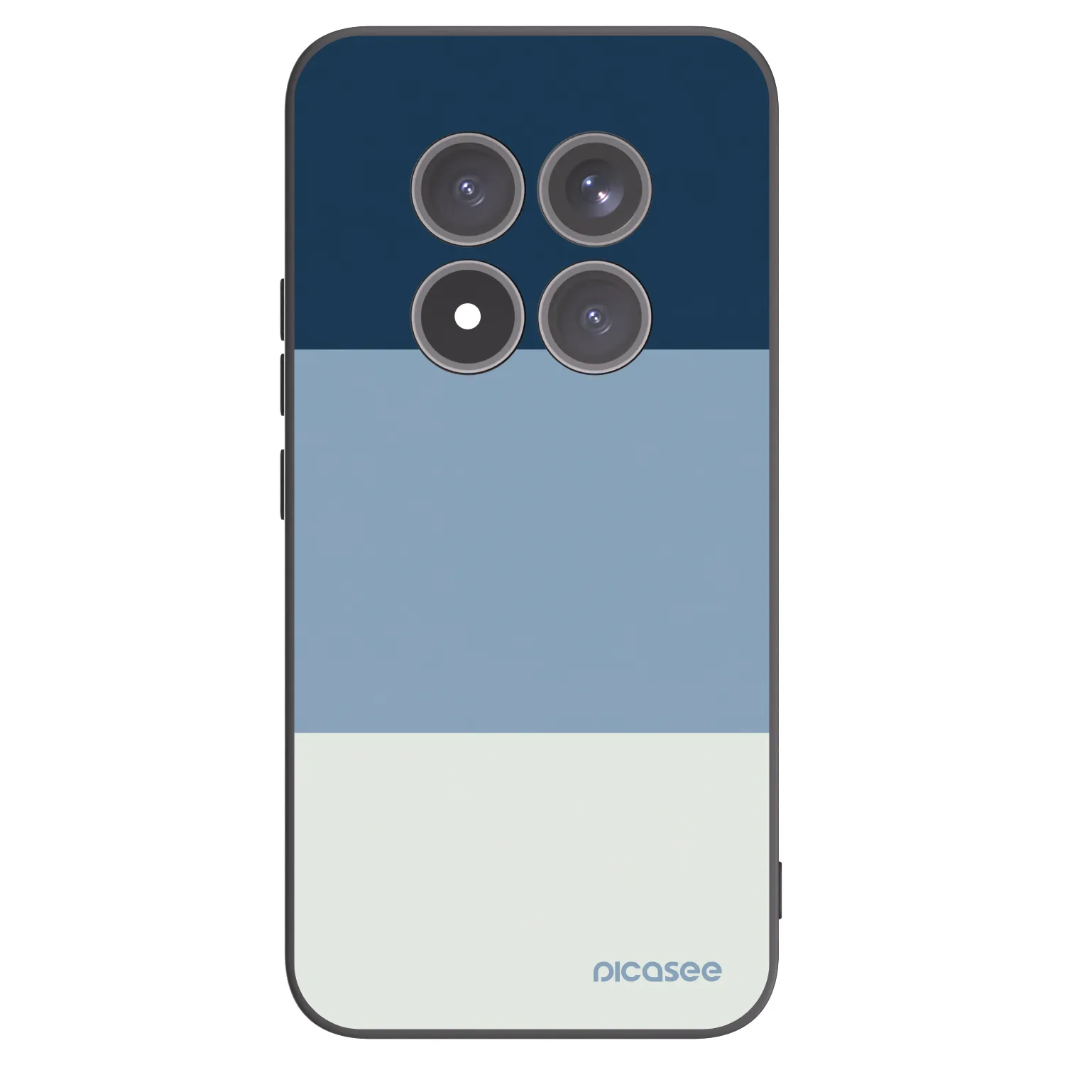 Picasee Μαύρη θήκη σιλικόνης για Xiaomi Redmi Note 15 Pro+ - Coastal Blue