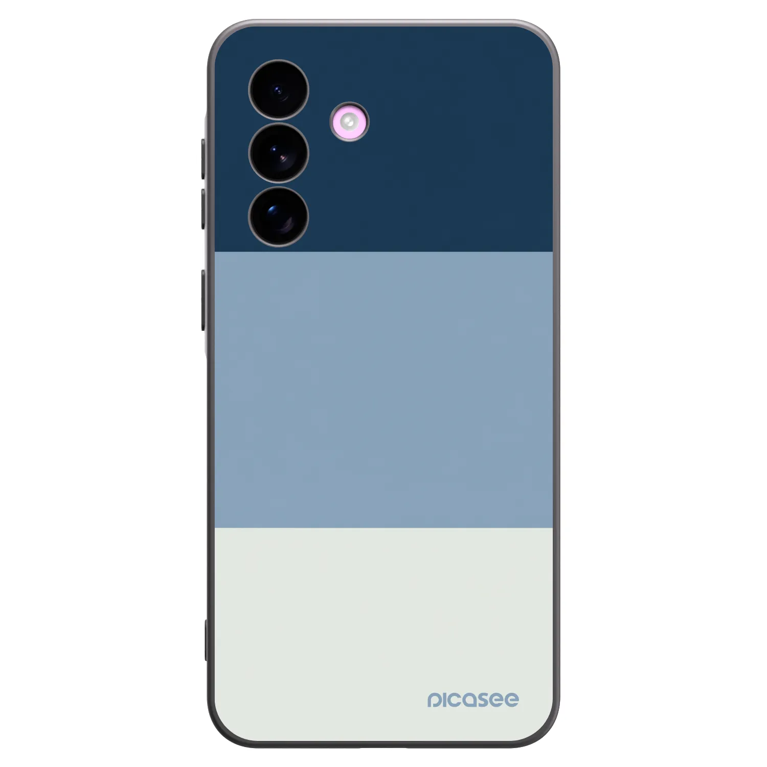 Picasee Μαύρη θήκη σιλικόνης για Samsung Galaxy A57 5G - Coastal Blue
