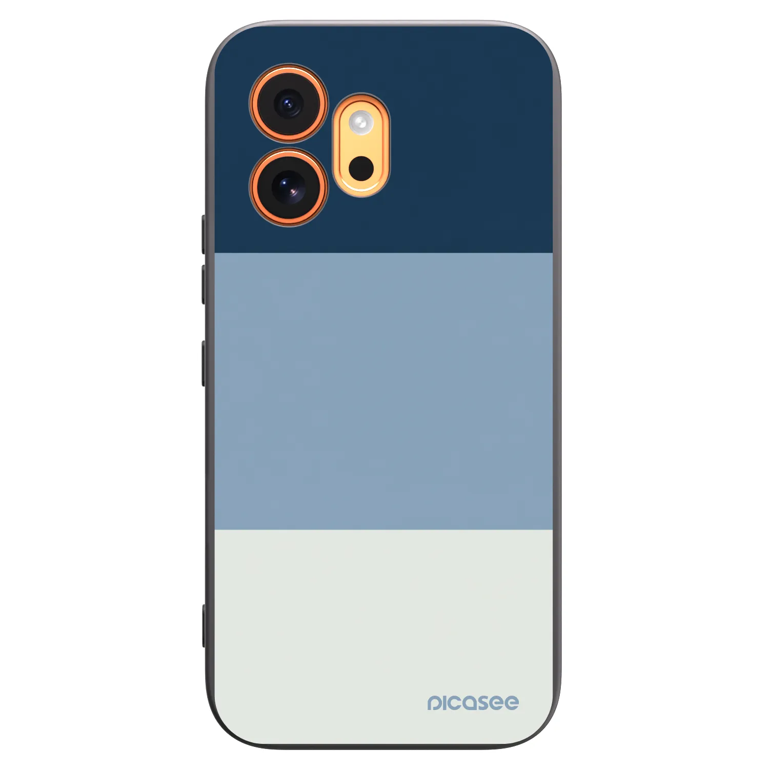Picasee Μαύρη θήκη σιλικόνης για Honor 600 - Coastal Blue