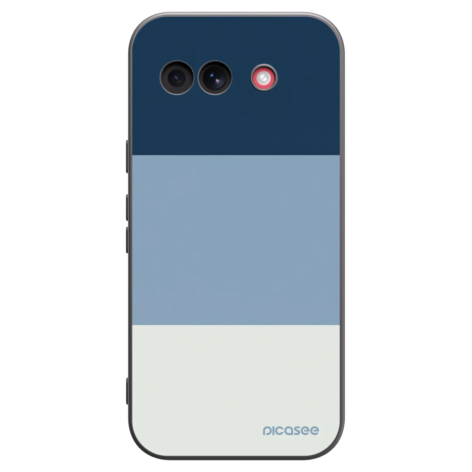 Picasee Μαύρη θήκη σιλικόνης για Google Pixel 10a - Coastal Blue