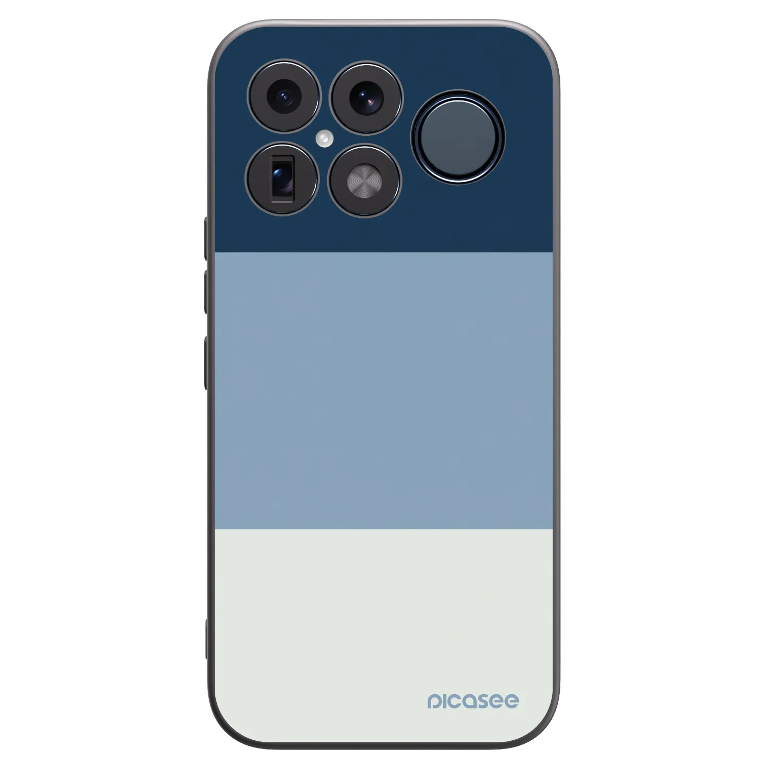 Picasee Μαύρη θήκη σιλικόνης για Xiaomi Poco F8 Ultra - Coastal Blue