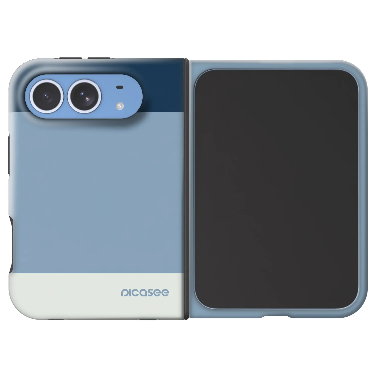 Picasee Fashion Case MagSafe για Apple iPhone Duo - Coastal Blue