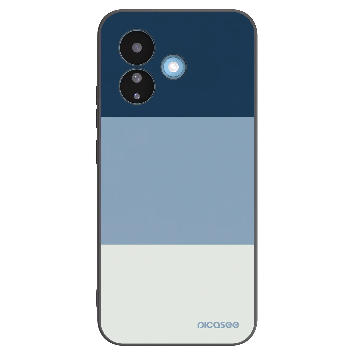 Picasee Μαύρη θήκη σιλικόνης για Xiaomi Redmi Note 17 Pro 5G - Coastal Blue