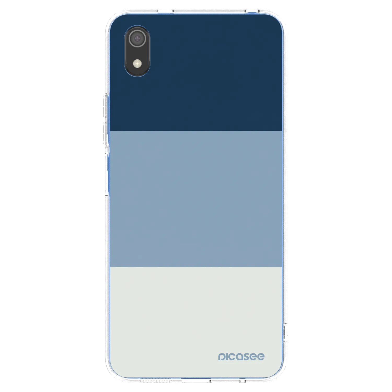 Picasee διαφανής θήκη σιλικόνης Xiaomi Redmi 7A - Coastal Blue