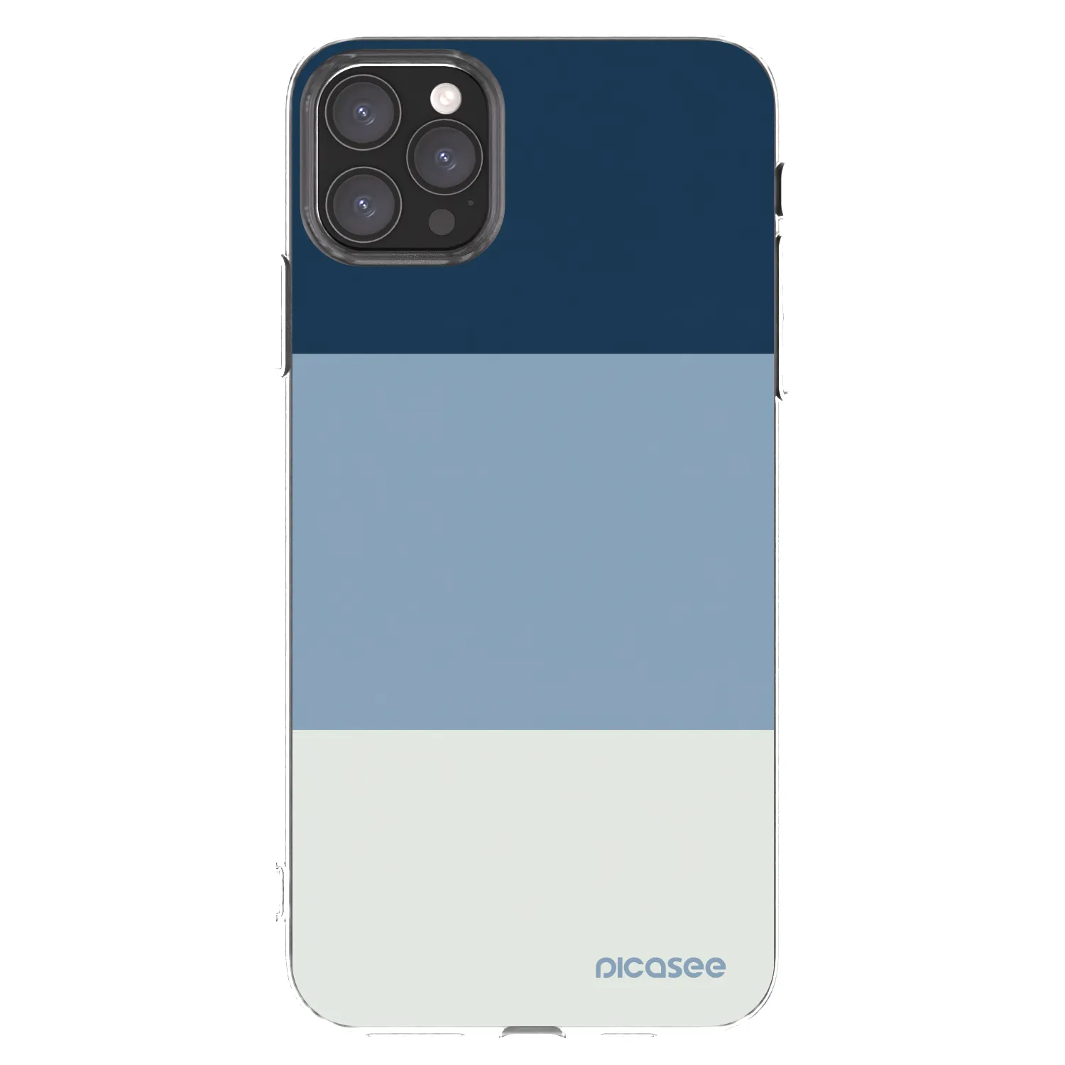 Picasee διαφανής θήκη σιλικόνης Apple iPhone 11 Pro Max - Coastal Blue