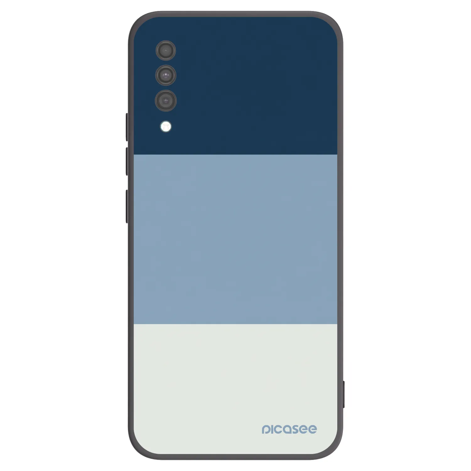 Picasee Μαύρη θήκη σιλικόνης για Samsung Galaxy A30s A307F - Coastal Blue