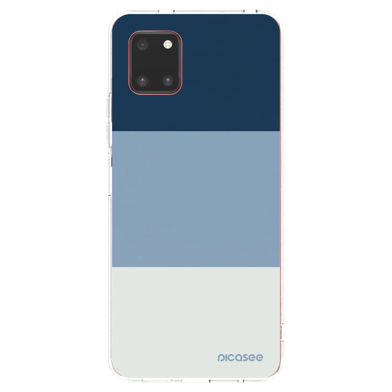 Picasee διαφανής θήκη σιλικόνης Samsung Galaxy Note 10 Lite N770F - Coastal Blue