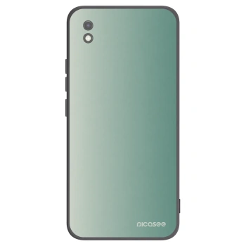 Picasee Μαύρη θήκη σιλικόνης για Xiaomi Redmi 9AT - Misty Sage