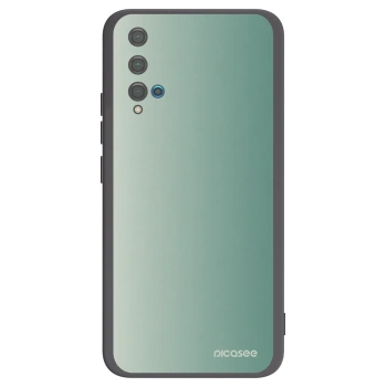 Picasee Μαύρη θήκη σιλικόνης για Huawei Nova 5T - Misty Sage