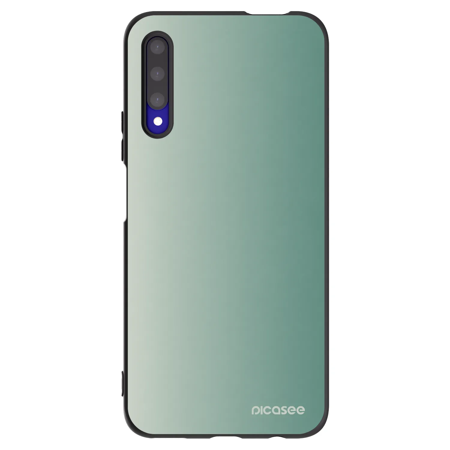 Picasee Μαύρη θήκη σιλικόνης για Honor 9X Pro - Misty Sage