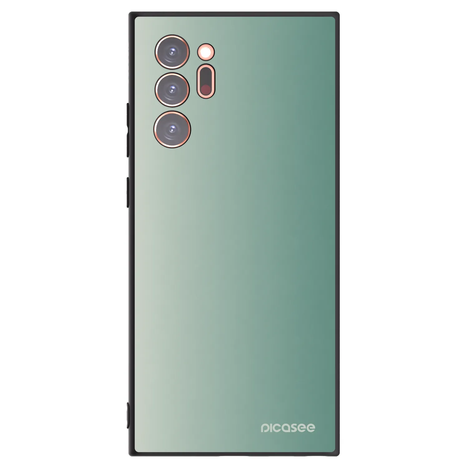 Picasee Μαύρη θήκη σιλικόνης για Samsung Galaxy Note 20 Ultra - Misty Sage