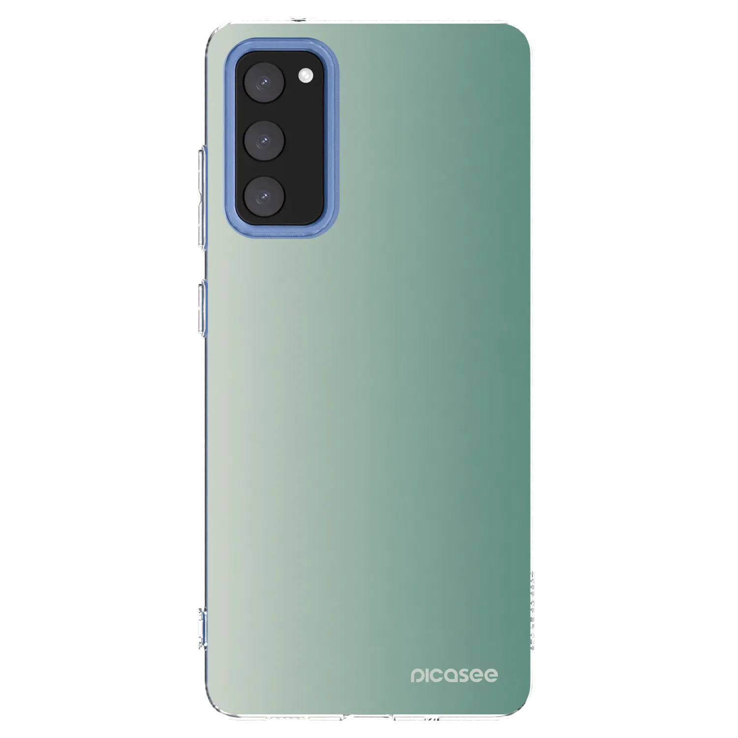 Picasee διαφανής θήκη σιλικόνης Samsung Galaxy S20 FE - Misty Sage
