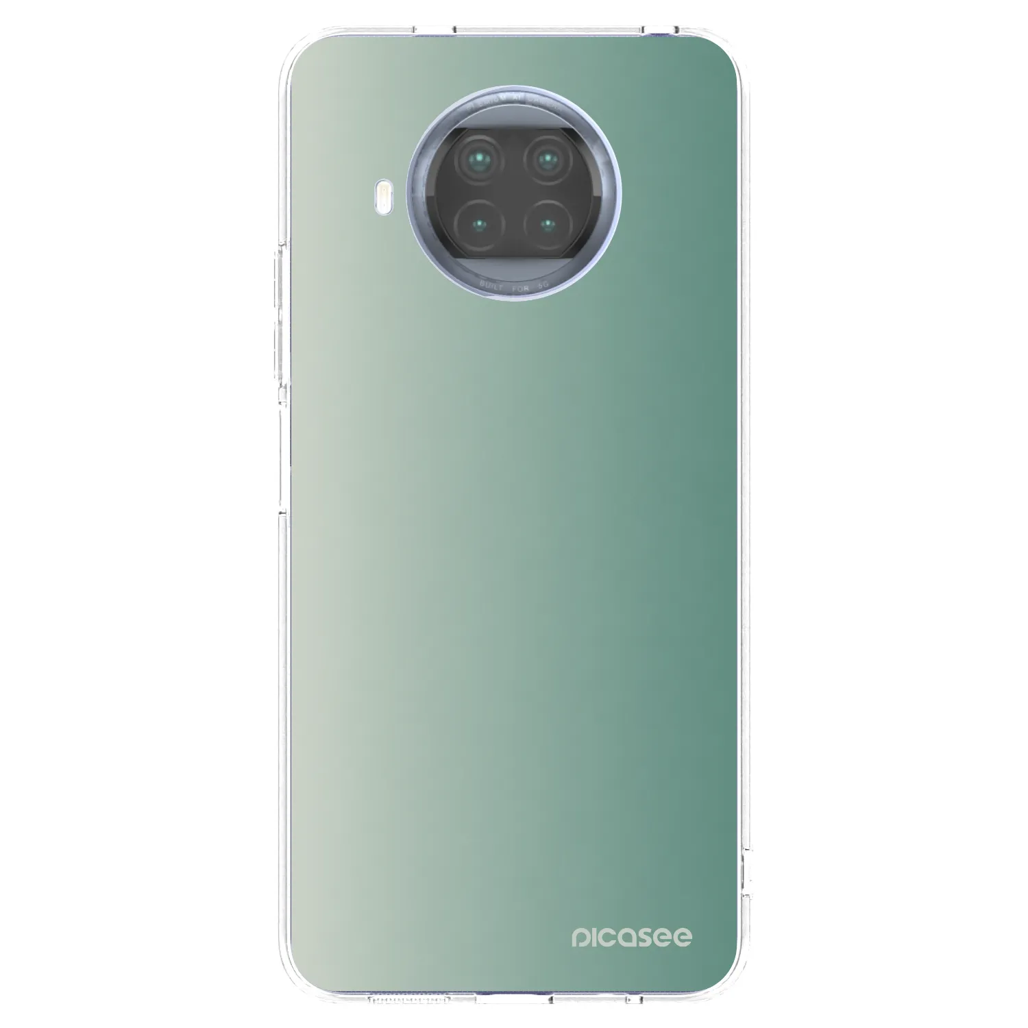 Picasee διαφανής θήκη σιλικόνης Xiaomi Mi 10T Lite - Misty Sage