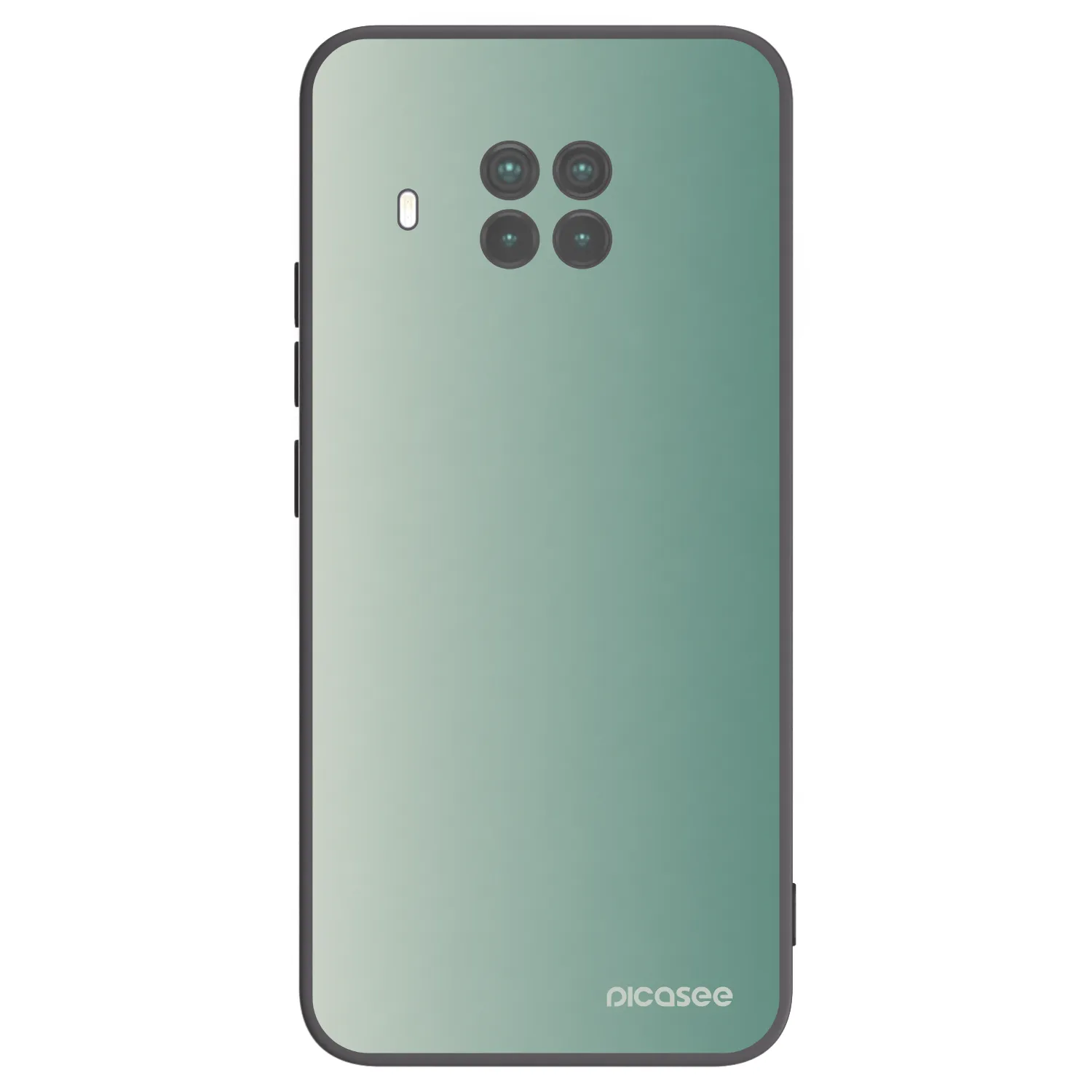 Picasee Μαύρη θήκη σιλικόνης για Xiaomi Mi 10T Lite - Misty Sage